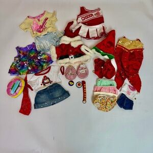 Build A Bear 26 Piece Clothing Lot